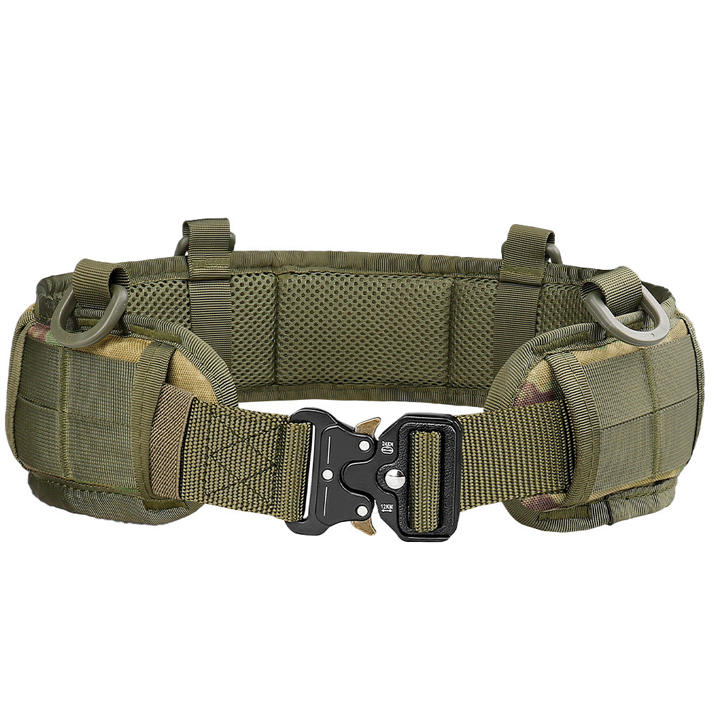 Edc Concealed Carry Belt - Quick Release Tactical Nylon Belt Metal