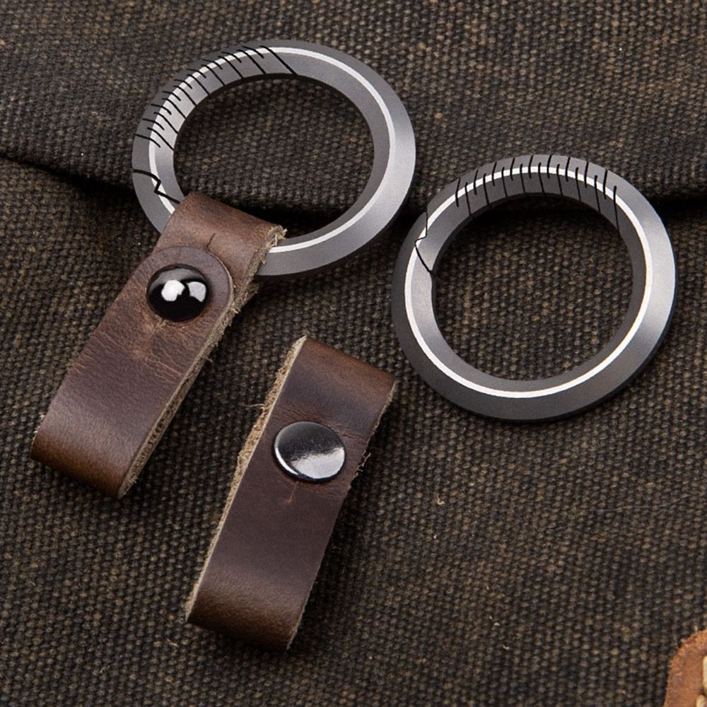 Hợp Kim Titan Da Dây Thắt Lưng - đánh giá và giá Edc Concealed Carry Belt
