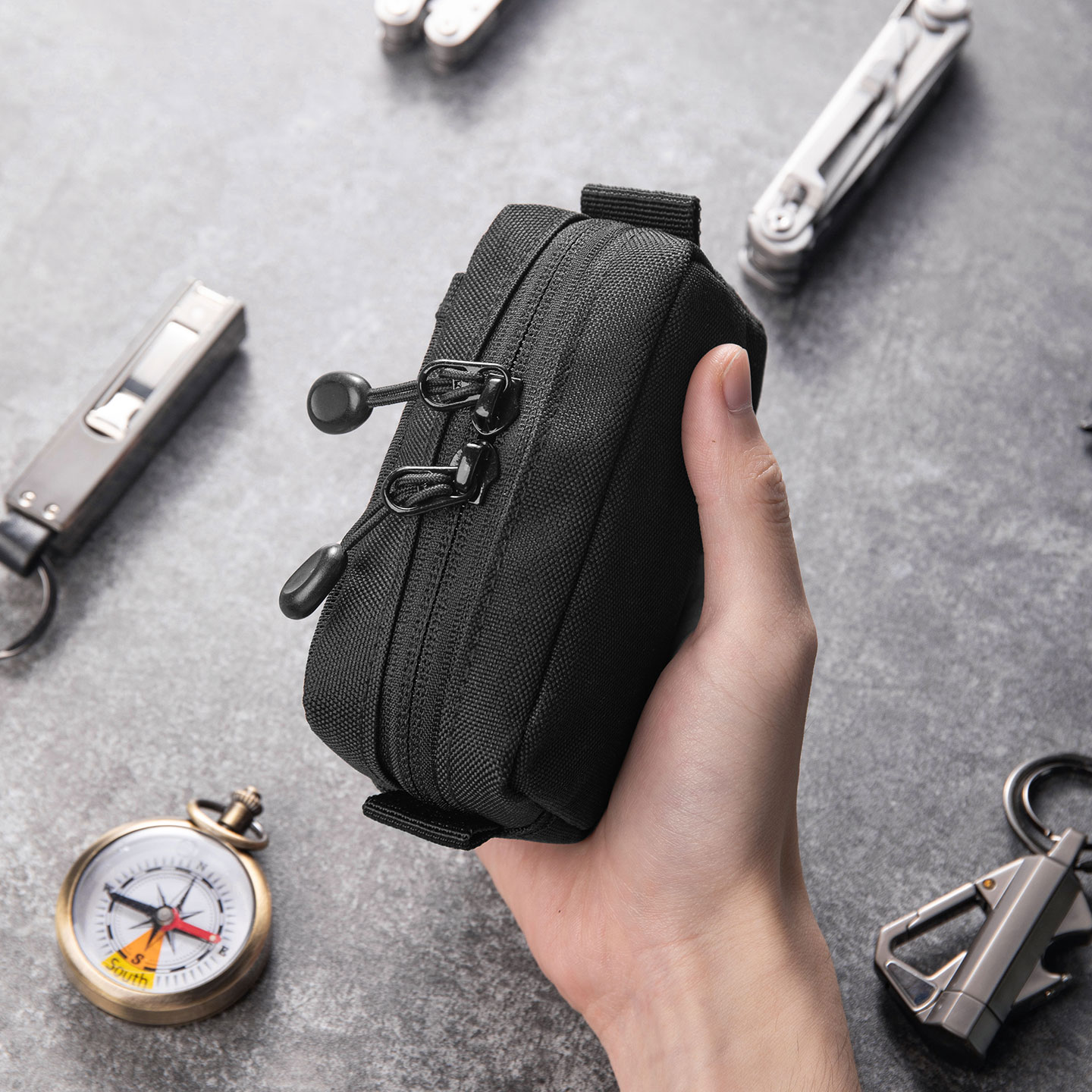 Tactical EDC Organizer Bag Dur - đánh giá và giá Edc Carry Pocket Pouch