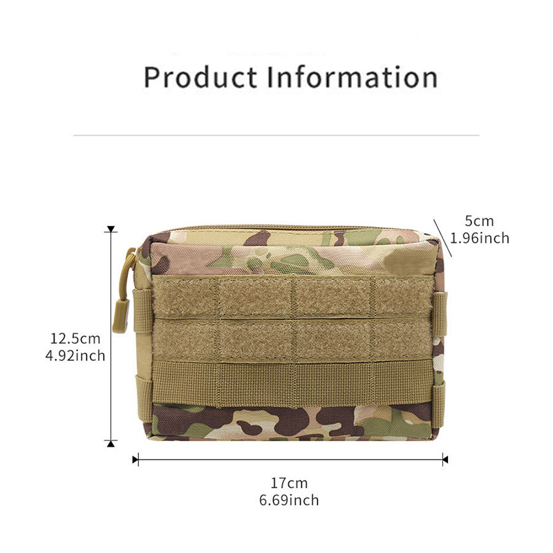 Tactical Molle Waist Pack 600D - đánh giá và giá Edc Carry Card