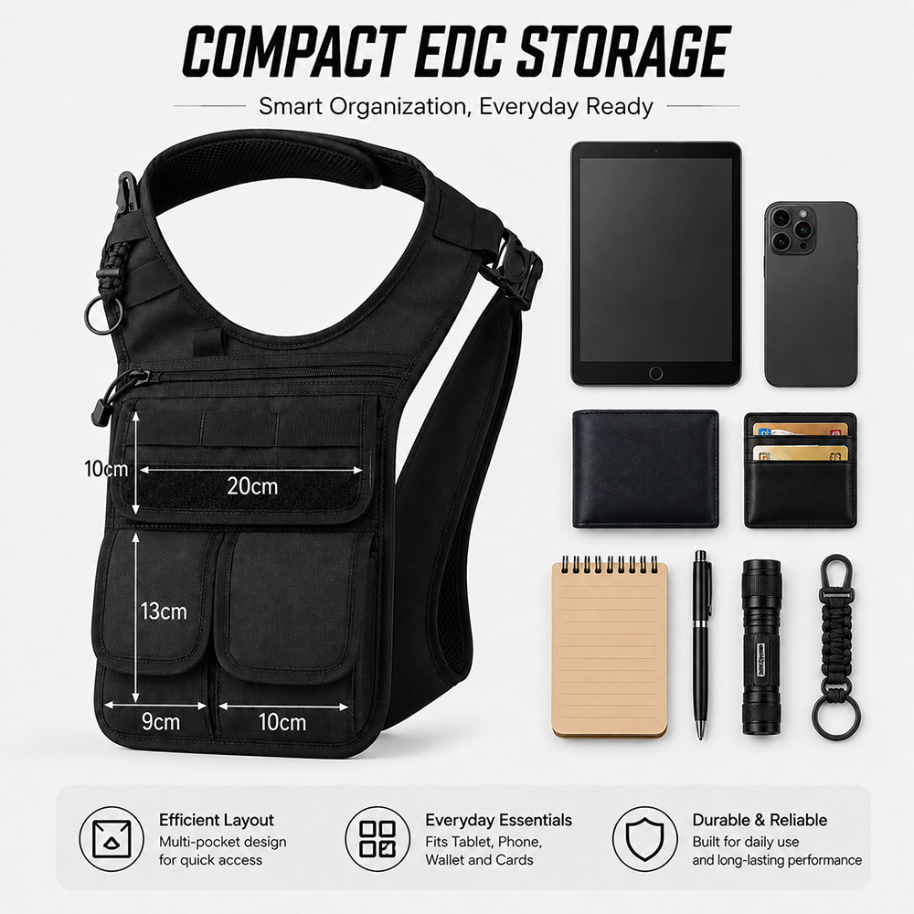 Tactical Concealed Underarm To - đánh giá và giá Edc Concealed Carry Sling Bag