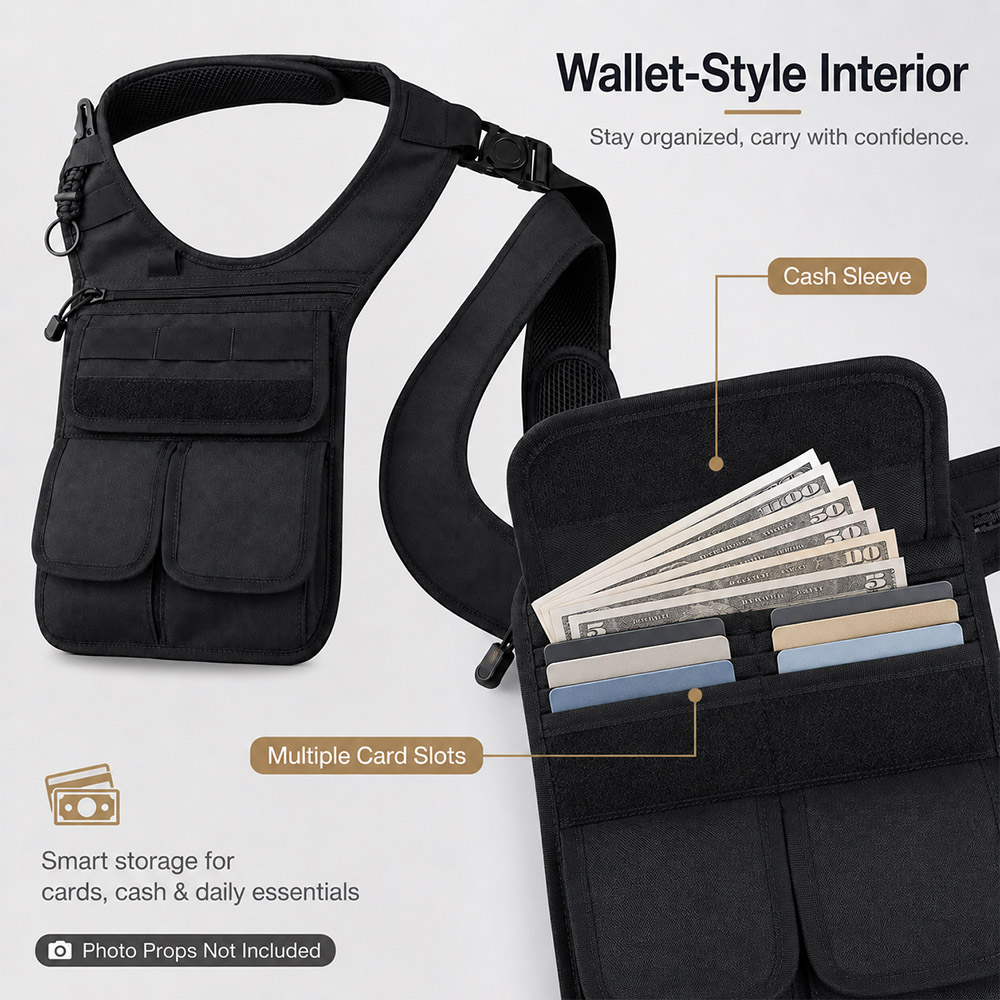 Tactical Concealed Underarm To - đánh giá và giá Edc Concealed Carry Sling Bag