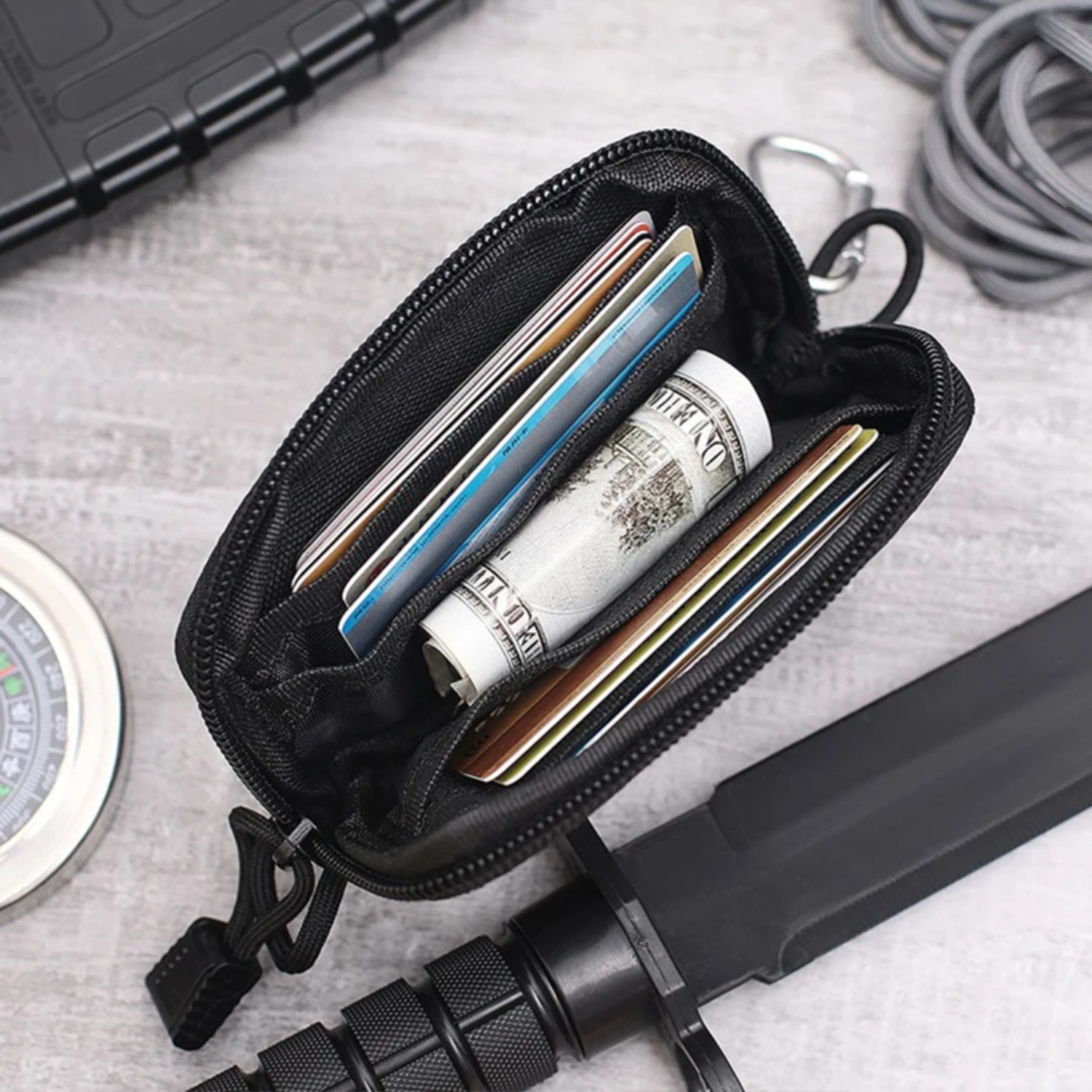 Multi-functional Outdoor Hikin - đánh giá và giá Edc Carry Card