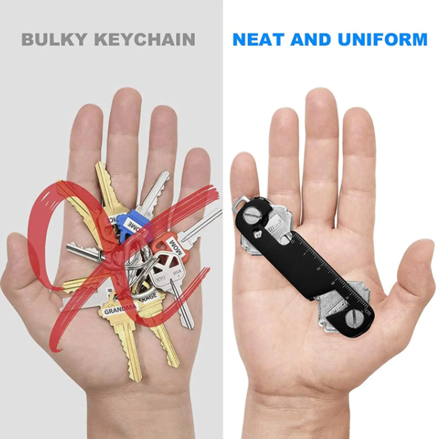 Ey Holder for Keychain - Compa - đánh giá và giá Edc Carry Card